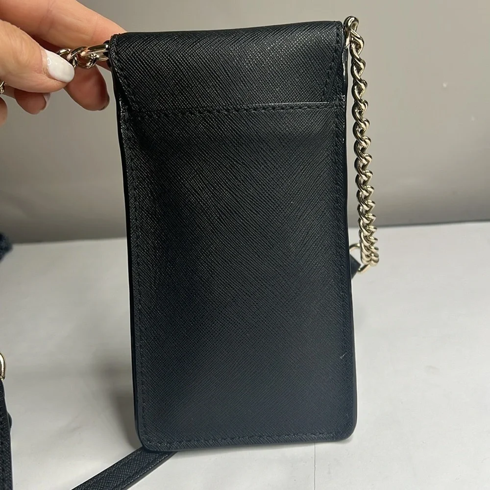 Kate Spade Cat Limited Edition Leather Crossbody Bag Phone Case Fits an IPhone